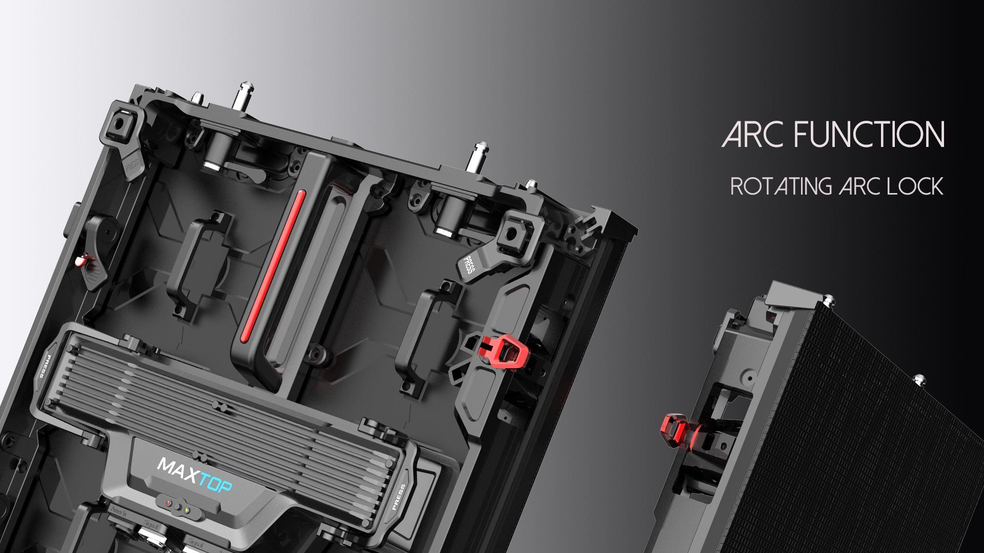 turntable arc lock