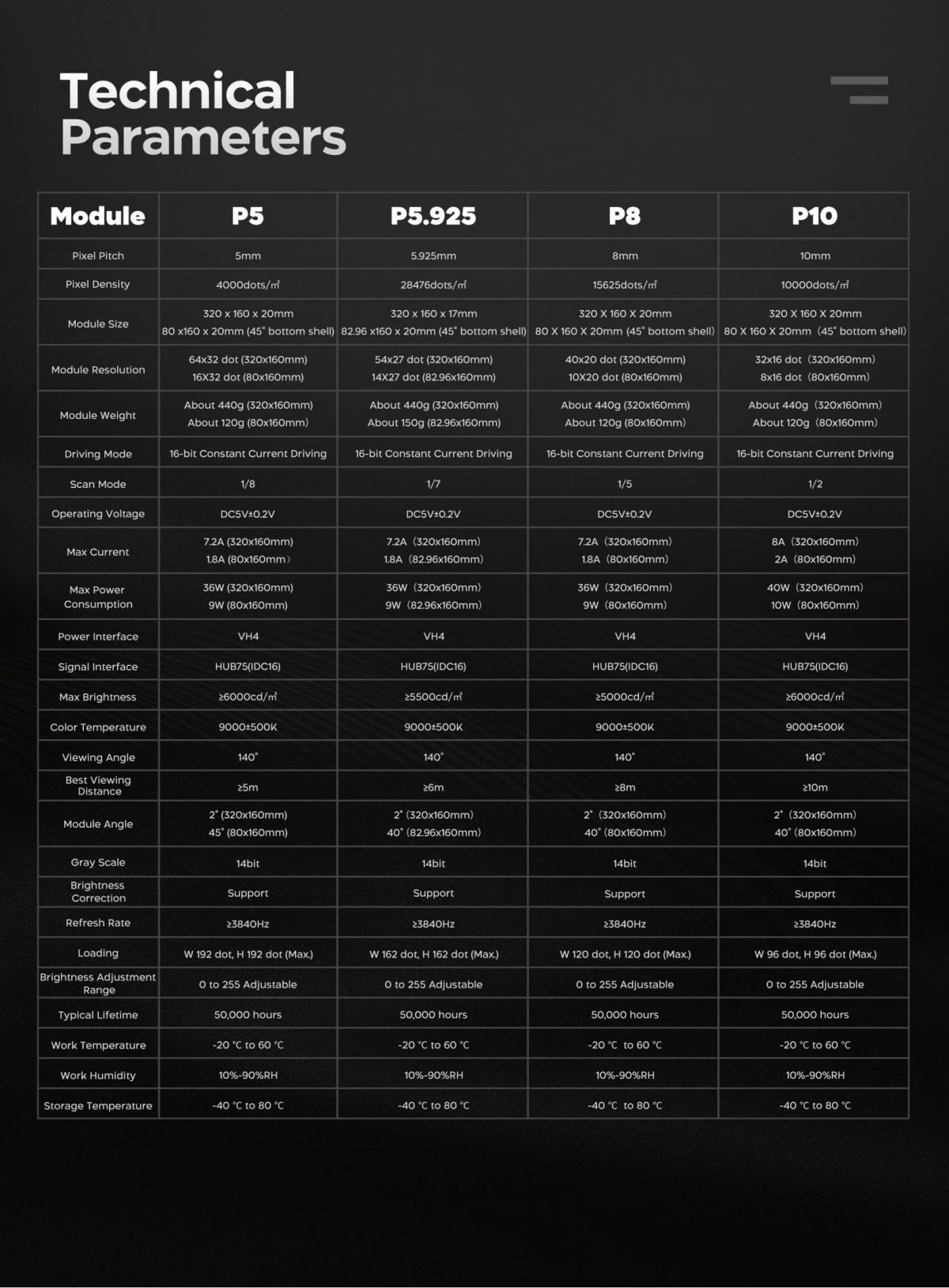 outdoor led screen P8