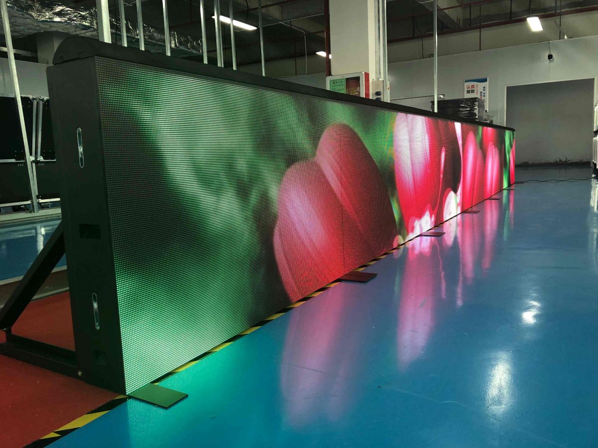 P5 stadium LED display ship to UK - MAXTOP LED Display