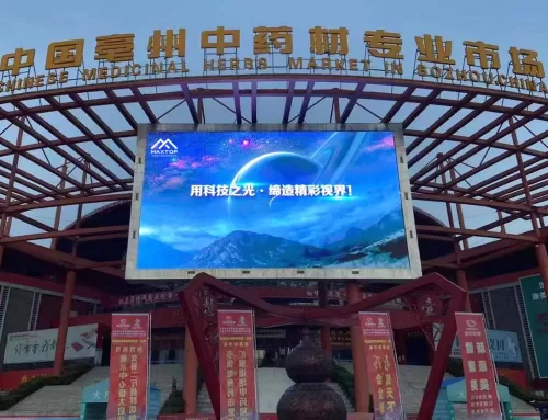 LED advertising billboard for Bozhou Market