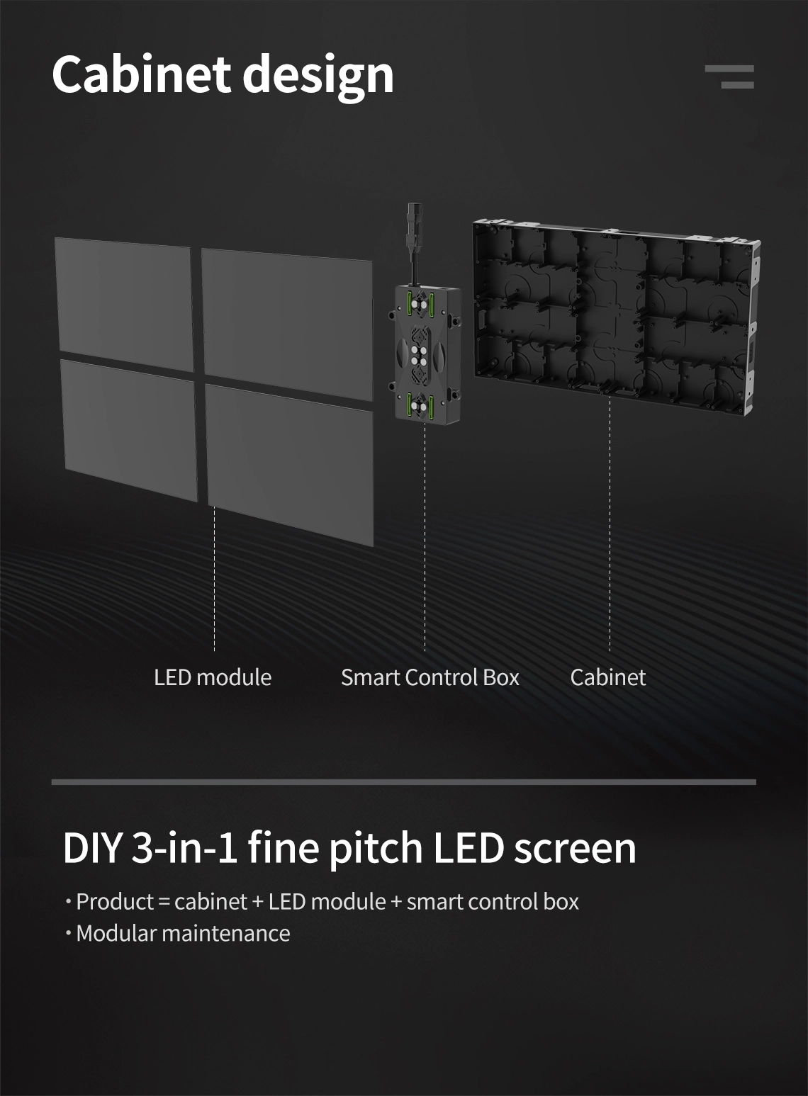P1.875 LED panel supplier