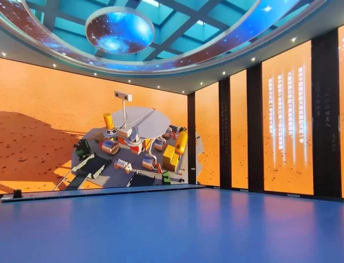 P2 LED display for the Science and Technology Museum