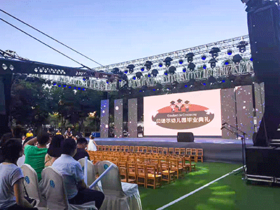 outdoor LED screen case