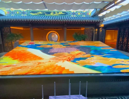 Sand table P2.5 indoor LED display for the museum