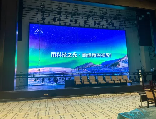LED video panels for auditorium