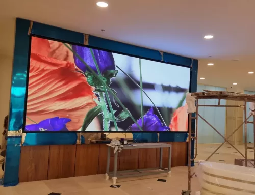 P1.5 LED video walls for Myanmar office