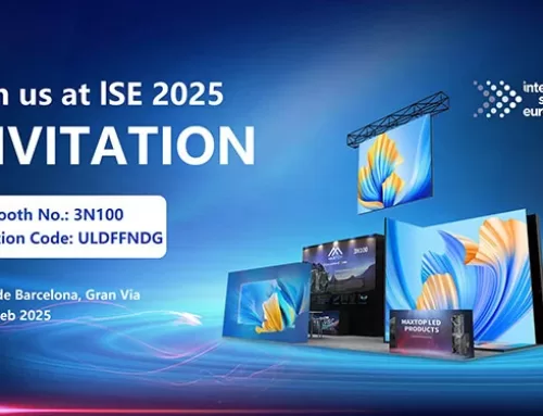 Discover MAXTOP’s latest LED tech at ISE 2025