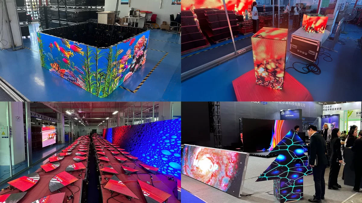 creative event led screen