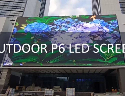 356sqm Outdoor P6 LED Screen for University