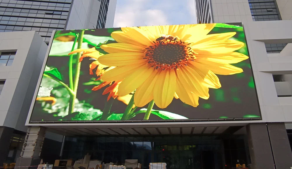 outdoor P6 LED screen