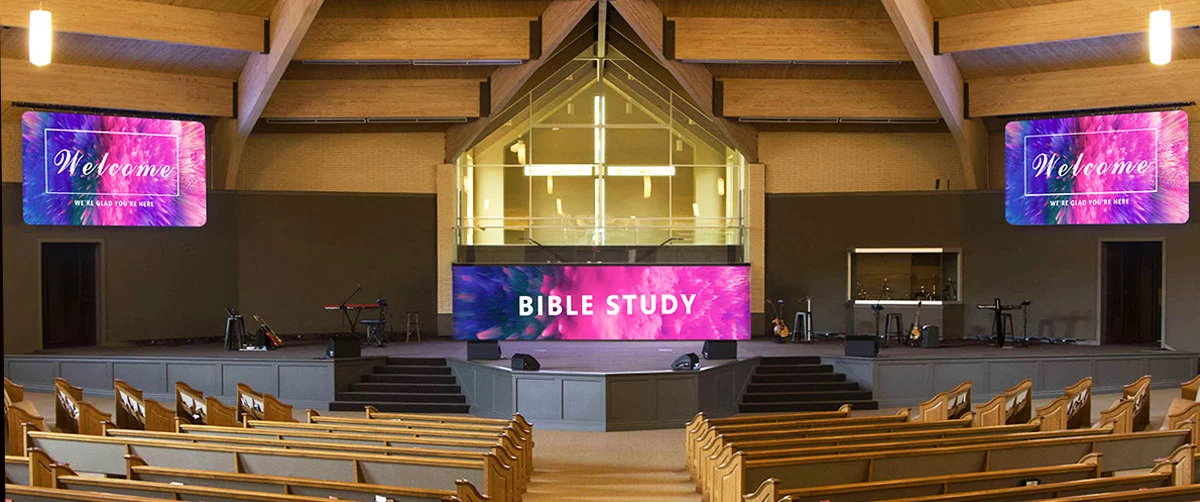 led screens for churches