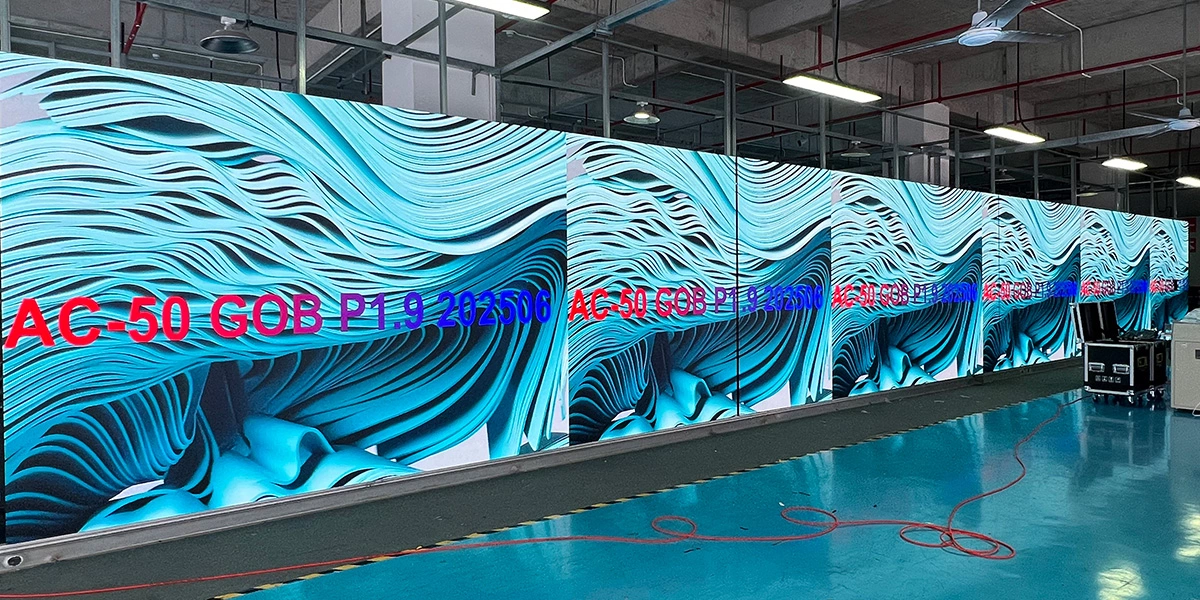 Curved P1.9 Rental LED Display manufacturer