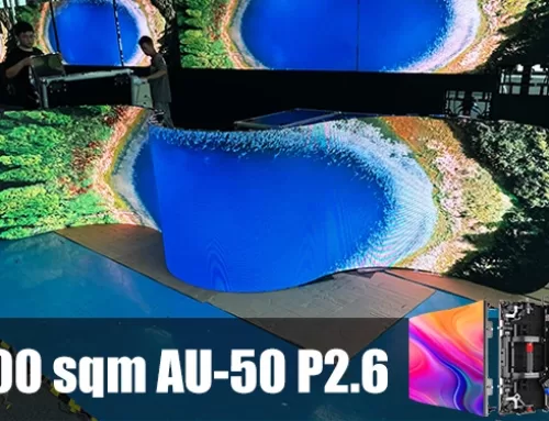 P2.6 Flexible LED Screen Powers Brazilian Events: AU-50 Series