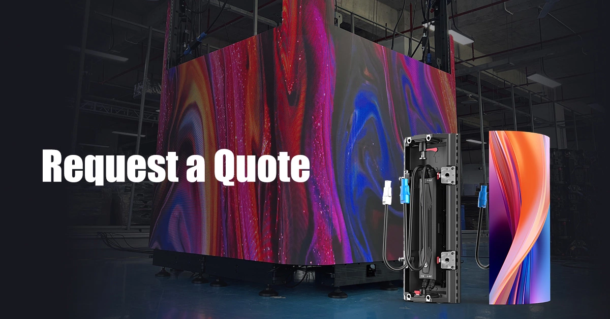 90° Arc Corner LED Display Price
