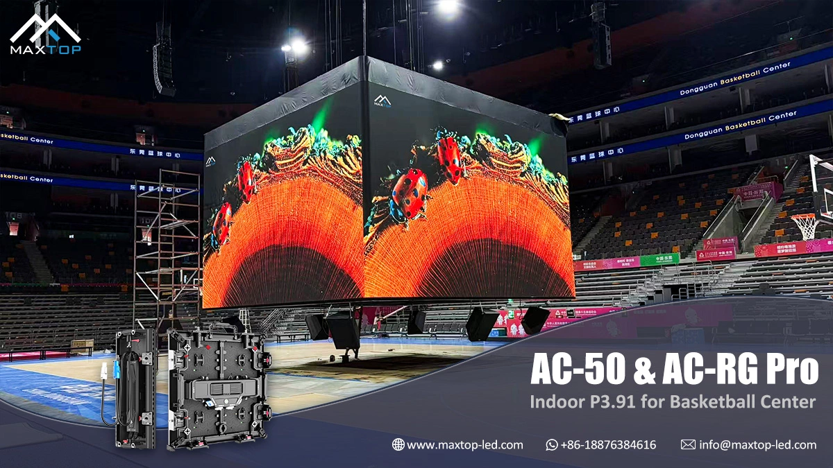 center-hung LED display