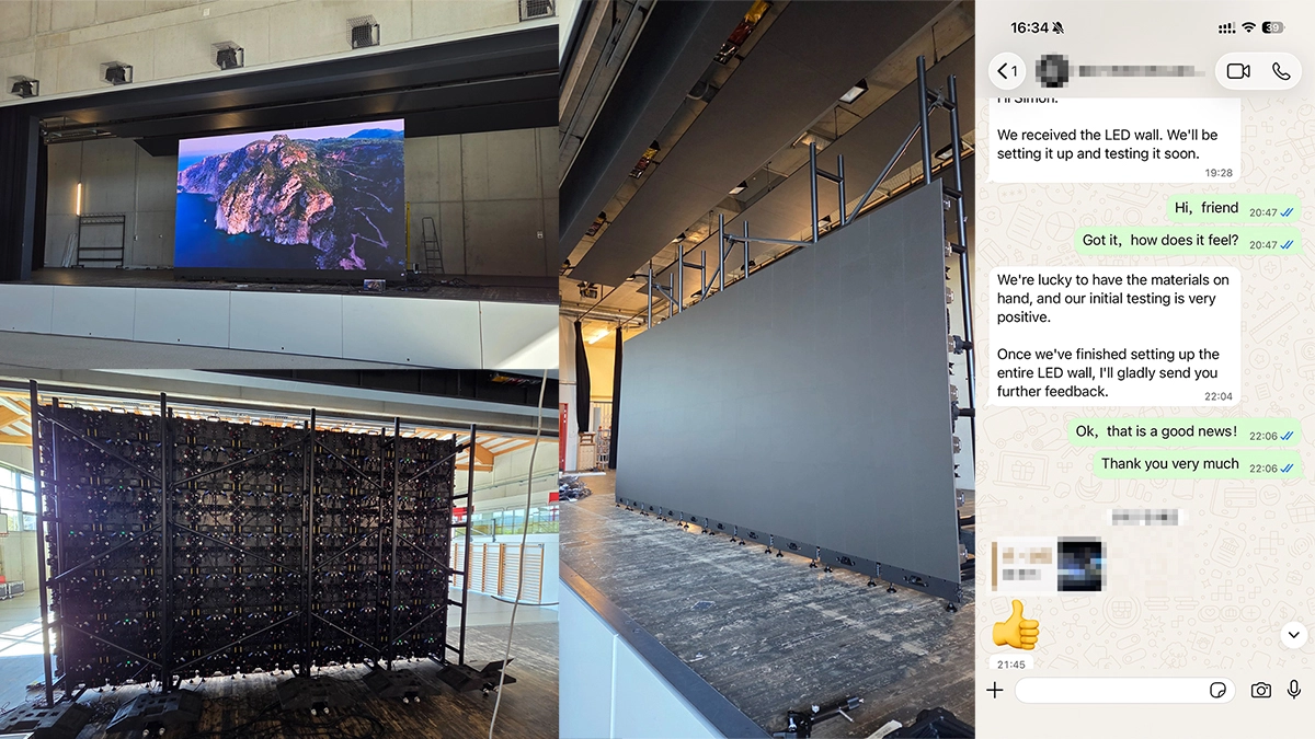 how to purchase 15sqm led wall