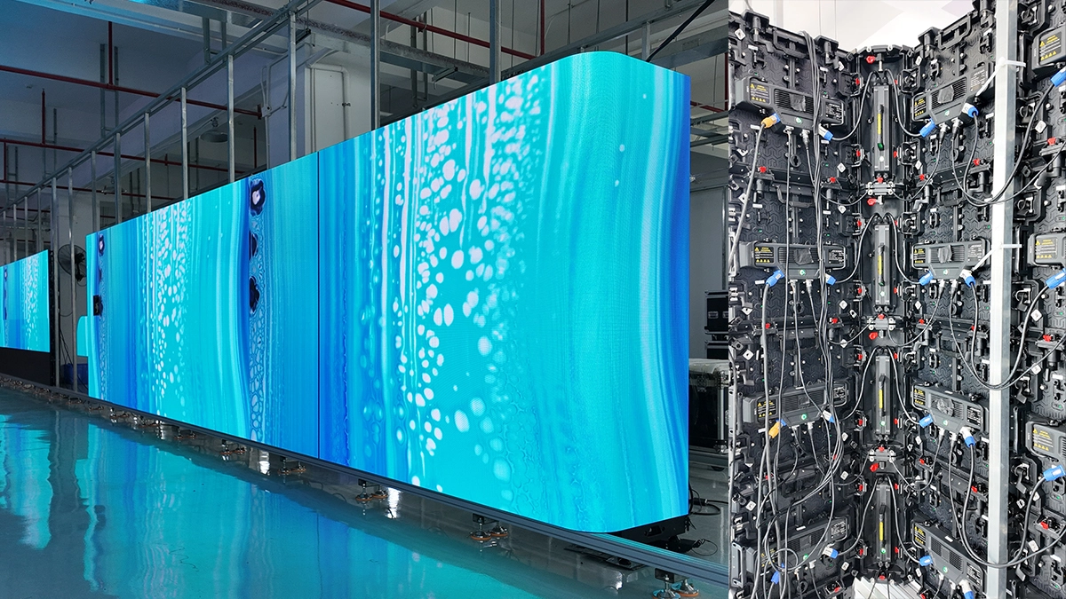 creative LED rental display
